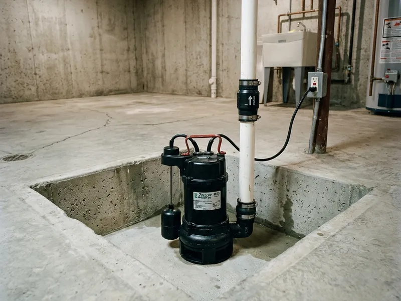 Sump Pump Installation Plumber in Dwight, ND